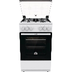 Плита газовая Gorenje GG5A10WH белый, конфорок 4 газовых, духовка 70 л, 50 см x 85 см x 59.4 см, фото 1