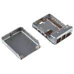 Алюминиевый корпус QUMO Argon NEO для Raspberry Pi 4 с магнитным креплением, grey(RS044), фото5
