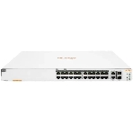 Коммутатор HPE Instant On 1960 24PoE+ 370W, 24×1 Гбит/с PoE+ + 4×10 Гбит/с SFP+, настраиваемый, фото 1