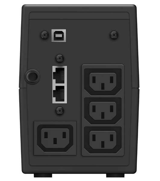 Источник бесперебойного питания Ippon Back Power Pro II 600 360Вт 600ВА черный