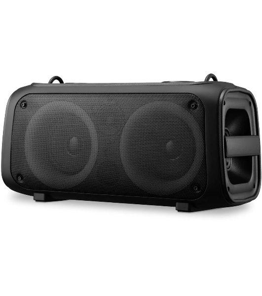 Колонка портативная Hyundai H-PS1030 черный/черный 40 Вт 2.0 BT 10м 3600mAh