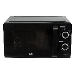 Микроволновая печь JVC JK-MW130M черный, 20 л, 700 Вт, переключатели - поворотный механизм, фото 1