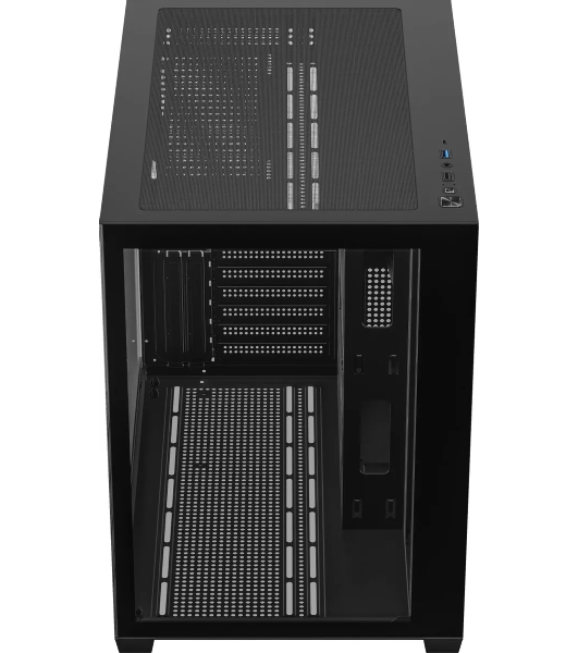 Компьютерный корпус Accord ACC-ZA06B черный без БП ATX 3x120мм 1xUSB2.0 1xUSB3.0 1xUSB3.1 audio