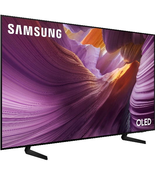 Телевизор Samsung 83' QE83S85FAEXRU черный графит OLED 120Hz Smart TV