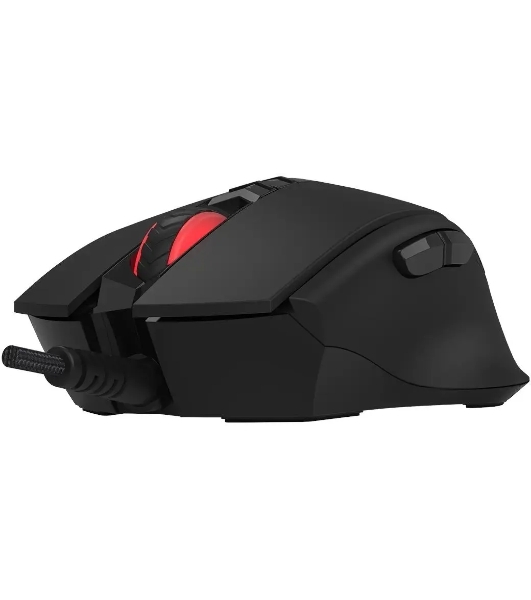 Мышь проводная A4Tech Bloody V8 черный, 3200 dpi, USB, кнопки - 8