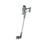Пылесос вертикальный Topdevice WVC800 серый, питание от аккумулятора, 400 Вт, уборка сухая, пылесборник 0.8 л, фото 1