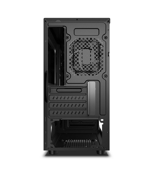 Компьютерный корпус MiniTower Deepcool MATREXX 30 SI черный mATX без БП (DP-MATX-MATREXX30-SI)