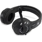 Гарнитура Oklick HS-L420G чёрный, беспроводная + проводная, Bluetooth, до 30 ч, подсветка, фото2