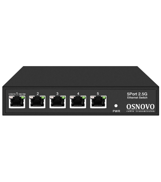 Коммутатор Osnovo SW-5D-1(60W) неуправляемый