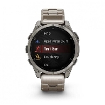 Умные часы Garmin Fenix 8 1.4' AMOLED, Wi-Fi, Bluetooth, NFC, 100м, титановый серый / титановый, фото9