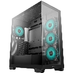 Компьютерный корпус Deepcool CG580 4F черный без БП ATX 6x120мм 3x140мм 2xUSB 3.0 audio bott PSU, фото12