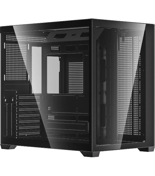 Компьютерный корпус Accord ACC-ZA06B черный без БП ATX 3x120мм 1xUSB2.0 1xUSB3.0 1xUSB3.1 audio