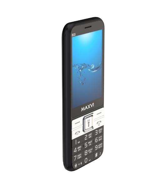 Мобильный телефон Maxvi B33 черный