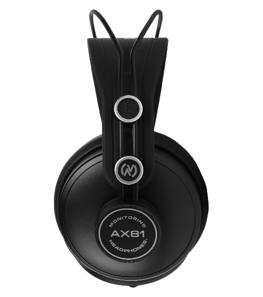 Проводные наушники Axelvox AX81 черный, полноформатные
