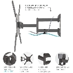 Кронштейн для телевизора Arm media LCD-404 new черный, 26'-55', max 30 кг, VESA 400x400 мм, фото4