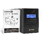 Источник бесперебойного питания ExeGate Smart LB-450.LCD.AVR.2SH (450VA/270W, LCD, AVR, 2*Schuko, батарея 12V 4.5Ah, Black), фото2