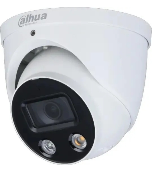 Камера видеонаблюдения IP Dahua DH-IPC-HDW3449HP-AS-PV-0360B-S5 3.6-3.6мм цв. корп.:белый/черный (DH-IPC-HDW3449HP-AS-PV-0360B)