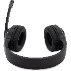 Гарнитура Oklick HS-L420G чёрный, беспроводная + проводная, Bluetooth, до 30 ч, подсветка, фото3