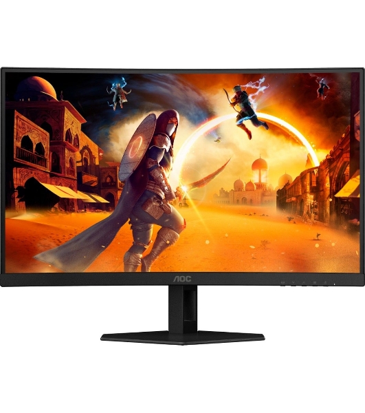 Монитор 27' AOC C27G4ZXE VA 1920x1080, 280 Гц, 0.3 мс, 16:9, 300 кд/м², 2xHDMI, 1xDP, изогнутый 1500R, черный