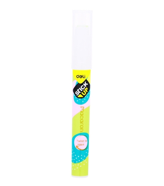 Клей-карандаш Deli EA23810 2.2гр/прозрачный, дисплей картонный цветной Macaron