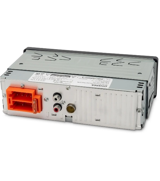 Автомагнитола Digma MCP-227B, 1 DIN, Bluetooth, USB Type-A, AUX, пульт ДУ