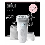 Эпилятор BRAUN SE7-041 белый/серебристый, фото3