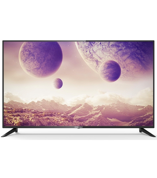 Телевизор MEGAMAX 50' 50MG11USM черный DLED UHD 60Hz Smart TV