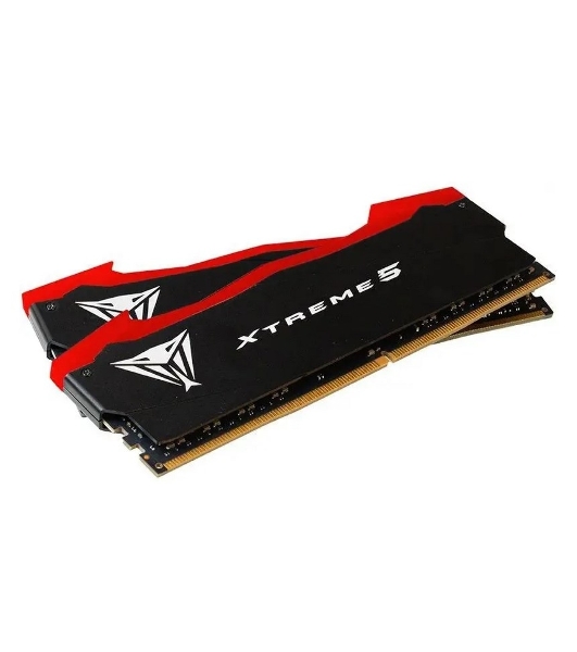 Оперативная память Patriot Viper Xtreme 5, DDR5, 32GB (2x16GB), 8200MHz, CL38, DIMM, с радиаторами, черный