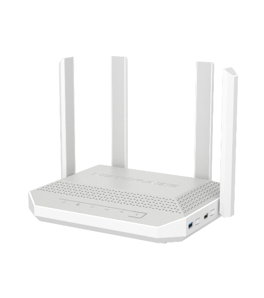 Мультигигабитный интернет-центр Netcraze Giga (NC-1012) с Mesh Wi-Fi 6 AX3000, Smart-коммутатором 1×2.5G/SFP и 4×1G, многофункциональными портами USB 3.0 и 2.0