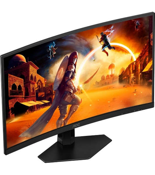 Монитор 27' AOC C27G4ZXE VA 1920x1080, 280 Гц, 0.3 мс, 16:9, 300 кд/м², 2xHDMI, 1xDP, изогнутый 1500R, черный