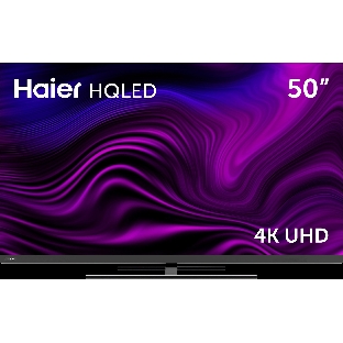 Телевизор Haier 50' AX Pro серебристый DLED 4K UHD 60Hz Smart TV Android TV