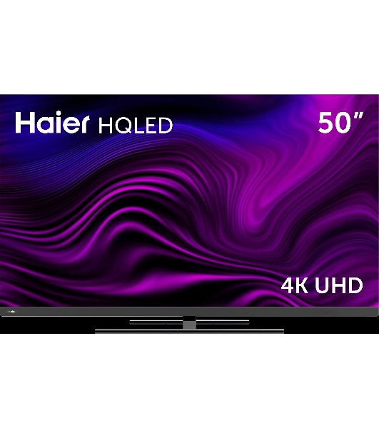 Телевизор Haier 50' AX Pro серебристый DLED 4K UHD 60Hz Smart TV Android TV