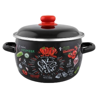 Кастрюля Appetite 1RC161M Gazpacho сферическая эмалированная 2 л