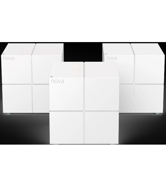 Домашняя Mesh WiFi система Tenda AC1200 из 3х роутеров с Гигабитными портами