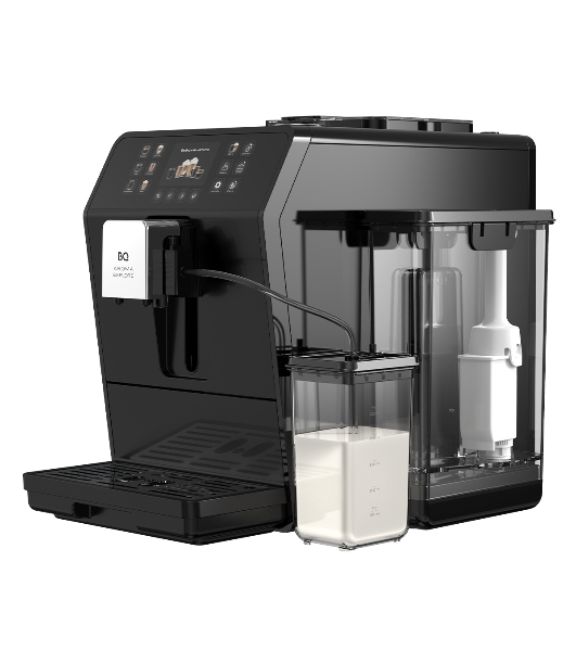 Кофемашина автоматическая BQ CM6001 черный, исп. кофе - зерновой/молотый, 1,5 л, 1450 Вт, 19 бар