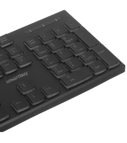 Клавиатура проводная мультимедийная Smartbuy (SBK-240U-K) ONE 240 USB черный