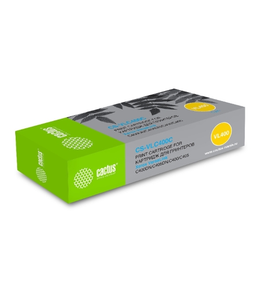 Картридж лазерный Cactus CS-VLC400CRU 106R03534 голубой (8000 стр.) для Xerox VersaLink C400DN/C405DN/C400/405/C400N/C405N/