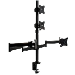 Кронштейн для мониторов Arm Media LCD-T16 черный 15'-27' макс.40кг настольный поворот и наклон верт.перемещ., фото9