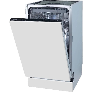 Встраиваемая посудомоечная машина Gorenje GV561D10, узкая, ширина 44.8см, полновстраиваемая, загрузка 11 комплектов