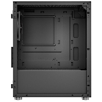 Компьютерный корпус Aerocool/Formula CS-111-G-BK-v1 (mATX, 0.5мм, стекло, USB 3.0 x1, USB 2.0 x2, 1x 12cm Black Fan), фото3