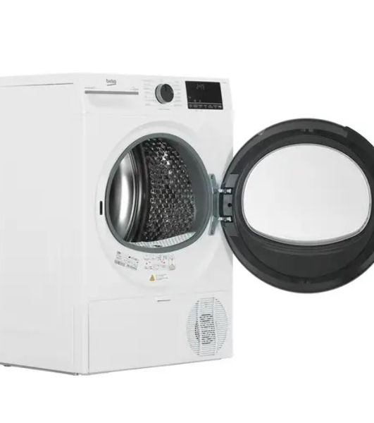 Сушильная машина Beko B3T47239 белый, 7 кг, сушка - тепловой насос, программ - 15, 59.7 x 84.6 x 54.3 см