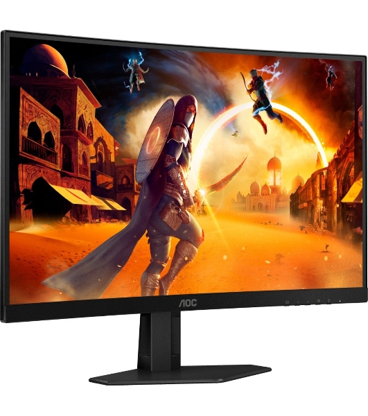 Монитор 27' AOC C27G4ZXE VA 1920x1080, 280 Гц, 0.3 мс, 16:9, 300 кд/м², 2xHDMI, 1xDP, изогнутый 1500R, черный