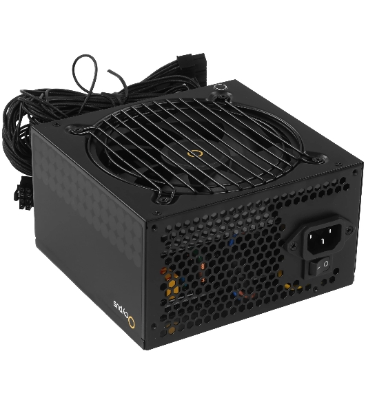 Блок питания Ocypus Gaммa P550 BK (Gaммa-P550-W1HDBK024X-EU), 550Вт, 80 PLUS, 120мм, черный