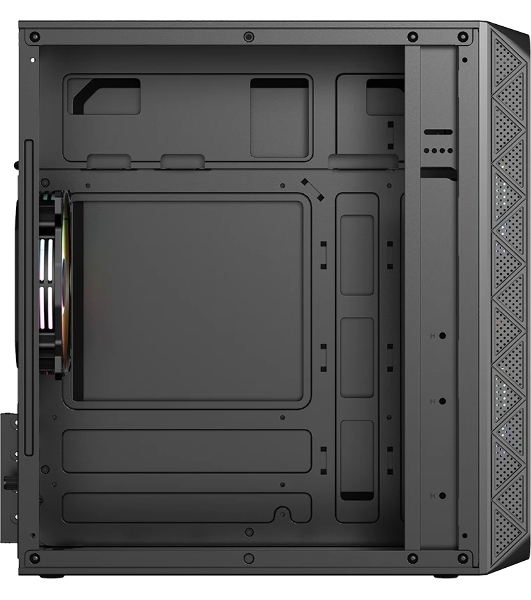 Компьютерный корпус AeroCool/Formula Air Mesh G4 черный без БП mATX 1x120мм 1xUSB 2.0 1xUSB 3.0 audio