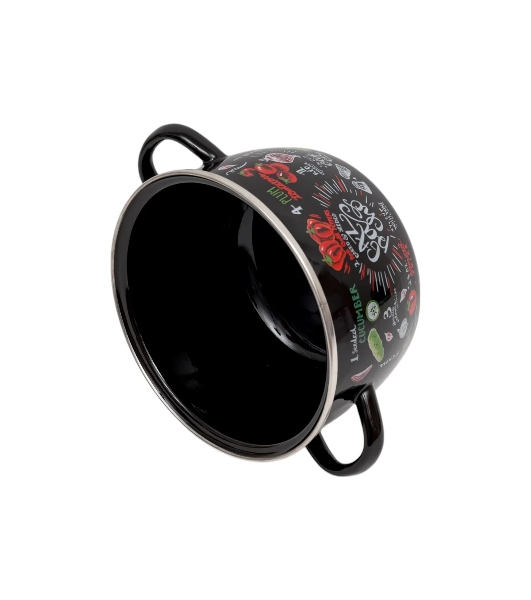 Кастрюля Appetite 1RC161M Gazpacho сферическая эмалированная 2 л