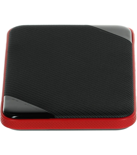 Внешний HDD 2.5' Silicon Power Armor A62S, 2TB, USB 3.2 Gen 1 Type-A, 5400 rpm, черно-красный