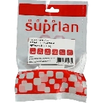 Панель Suprlan 10-0319-1, лицевая со шторкой 22.5x45, 1xKeystone ABS пластик, белый, фото2