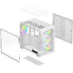 Компьютерный корпус Ocypus Iota C70 WH Curve ARGB Digital ATX без БП (Iota-C70-WHD400CD-GL), фото3