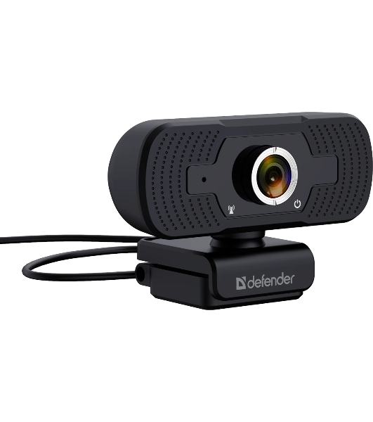 Веб-камера Defender G-lens 2591 2560x1440, 30 кадр/с, USB, микрофон, крепление на мониторе