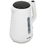 Электрочайник Bosch TWK1M121 белый, 1.7 л, 2400 Вт, скрытый нагревательный элемент, фото3